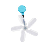 Maxbell Air Conditioner Deflector Women Wind Guide Fan for Office Study Room Library Blue 1pcs