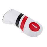 Maxbell Golf Driver Head Cover, 3 or 5 Fairway Woods Headcovers White Driver Cover - Aladdin Shoppers