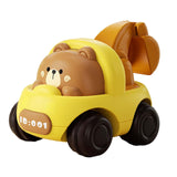 Maxbell Animal Car Toy Brain Development Toys Early Educate Inertial Engineering Car Excavator