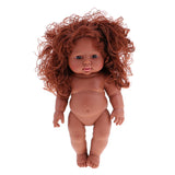Maxbell 30cm Vinyl Newborn Girl Doll Nude Baby Doll Model For Kids Sleeping Toy