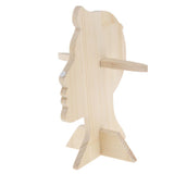 Maxbell Maxbell Brief Style Wood Sunglasses Eyeglass Rack Display Stand Desk Holder Male