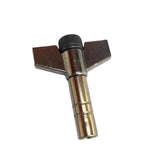 Maxbell Drum Tuning Key Easy to Use Accessories Ergonomic Universal Tension Drum Key Silver