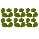 Maxbell 16x Moss Ball Decorative Stone Artificial Flocking Garden Plant Vase Filler