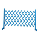 Wooden Pet Fence Expanding Room Divider Barrier Dog Gate for House Stair Blue - Aladdin Shoppers