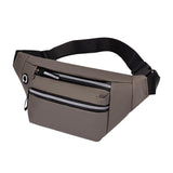 Maxbell Waist Bag Fanny Pack Fashion Purse Hands Free for Riding Shopping Climbing Brown - Aladdin Shoppers