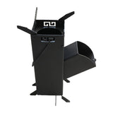 Maxbell Wood Burning Stove Steel Emergency Rocket Stove for BBQ Backpacking Festival