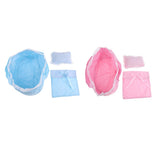 Maxbell Lovely Baby Doll Sleeping Bag Set for 26-28cm Dolls Accessories Pink&Blue