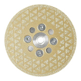 Maxbell 10cm Diamond Cutting Grinding Disc Accessories for Ceramic Tile Professional Grit 100
