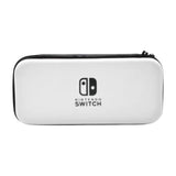 Maxbell Portable Carrying Case Travel Carrying Case for Nintendo Switch OLED Console White