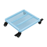 Maxbell Movable Plantpot Tray Heavy Duty Pot Trolley for Patio Indoor Outdoor Garden Blue