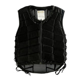 Maxbell Equestrian Vest Horse Riding Vest for Boys Girls Children (Black) M