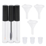Maxbell Maxbell 3 Pieces Eyelash Growth Mascara Tube Eyeliner Lip Gloss Vials Funnels 10ml