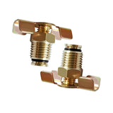 Maxbell 2x Drain Valve for Air Compressor Labor Saving Portable 1/4" NPT Male Thread