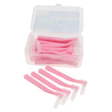 Maxbell Maxbell 20 Pieces Interdental Brush Toothpick Floss Teeth Cleaner Oral Care Pink