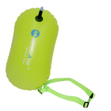 Maxbell Swimming Buoy Float Inflatable 8 kg Buoyancy for Open Water Swimmers Yellow