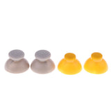 Maxbell 4Pairs Analog Joystick Caps + Screwdriver for Nintendo GameCube Controllers
