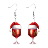 Christmas Earrings Creative Costume Accessories Decorative Christmas Jewelry