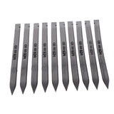 Maxbell 4x10 Pieces Universal Stick Spudger Phone Tablet Opening Pry Bar Tool Black