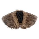 Maxbell Faux Fur Collar for Men Women Costume Accessory Larp Cosplay Medieval Mantle