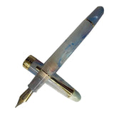 Maxbell Piston Fountain Pen Ef0.5mm Acrylic Piston Filling Pen for Signatures Writing colorful