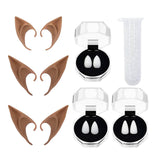 Maxbell 2xElf Ears Costume Accessories Long for Cosplay Christmas Halloween coffee