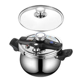 Maxbell Pressure Cooker Kitchen Stew Soup Pan Easily Open Close Home Canning Cooker Without Steamer