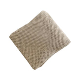 Warm Pet Throw Blanket Flannel Doggy Solid Color Adult Couch Winter Brown - Aladdin Shoppers