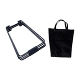 Maxbell Foldable Cooler Stand Sturdy Stable Suitcase Stand for Hiking Cooking Travel Black