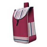 Maxbell Folding Shopping Cart Replacement Bag Drawstring Home Trolley Cart Spare Bag Red