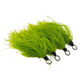 Maxbell 4 Pieces Fishing Lures Artificial Baits with Hook for Perch Bluegill Panfish Hook 18.8mmx9.8mm