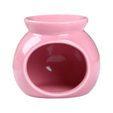 Maxbell Aroma Oil Burner Crafts Tealight Candle Holder for Yoga SPA Meditation Porch Pink