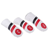 Maxbell Golf Driver Head Cover, 3 or 5 Fairway Woods Headcovers 3Pcs White Set - Aladdin Shoppers