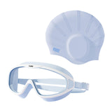 Maxbell Swimmer Glasses with Swim Cap Swimming Glasses Swim Eyewear Swimming Goggles Blue