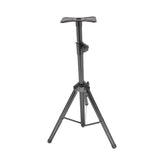 Maxbell Tripod Speaker Stand Short DJ Sound Equipment Holder for Events Travel Stage black