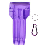 Maxbell Portable Plastic Dart Box Dart Case Dart Storage Box with Lock Buckle Purple - Aladdin Shoppers