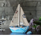 Maxbell 2Pcs Mediterranean Nautical Tropical Fishing Net Sailing Decor Ornament