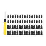 Tire Repair Rubber Nail Accessory Soft for Motorcycle Bike Electric Car 60 Piece