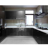 Maxbell Self-adhesive PVC Waterproof Home Decor Cabinet Beautify Wall Sticker Black - Aladdin Shoppers