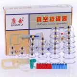 Maxbell Maxbell Set of 24 Pieces Anti Cellulite Massage Vacuum Cupping Cup with Suction Pump