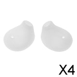 Maxbell 4xSilicone Gel Earbuds Eartips Caps for Samsung Galaxy S6 Edge White