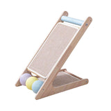 Maxbell Cat Scratch Pad Interactive Toy Pet Supplies Tilted L Shaped Scratching Board