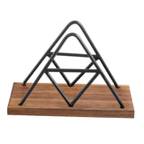 Maxbell Triangular Napkin Holder Napkin Dispenser for Desktop Restaurant Dining Room