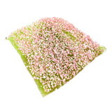 Maxbell Static Grass Tuft Accessory Simulation Turf for Train Scenery Layout Railway pink