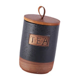 Maxbell Ceramic Storage Container Bean Storage Jar for Candy Seasoning Cookie tea
