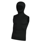 Maxbell 3mm Neoprene Wetsuit Hooded Vest Diving Suit for Canoeing Surfing Snorkeling M