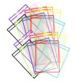 Maxbell 20 Pieces Dry Erase Pocket Sleeves Reusable 10"x14" Paper Sleeves Protectors