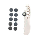 Maxbell Ampoule Cutter Vial Opener Practical Glass Cutter for Bottles Ampule Breaker White