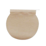 Maxbell 200Pcs Empty Tea Filter Bags Loose Herbs Teabag with Drawstring 2 Shapes