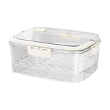 Maxbell Portable Food Serving Tray with Lid Good Sealing for Camping Multifunctional Style C