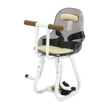 Maxbell Electric Bicycles Front Mount Seat Portable Easy to Install Kids Seat Saddle Handrail